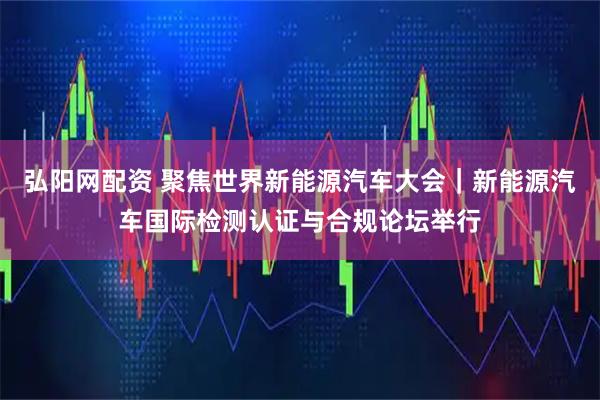 弘阳网配资 聚焦世界新能源汽车大会｜新能源汽车国际检测认证与合规论坛举行