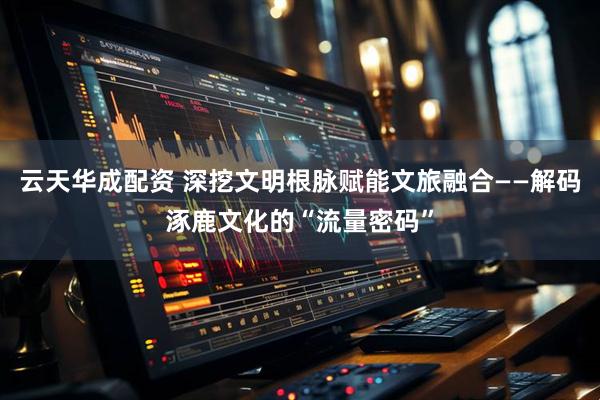 云天华成配资 深挖文明根脉赋能文旅融合——解码涿鹿文化的“流量密码”